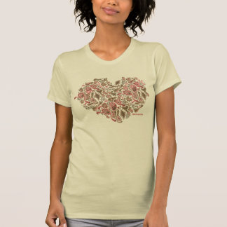 T-shirt Coeur I mes bactéries