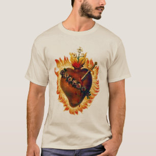 T-shirt Coeur impeccable de chemise de Mary