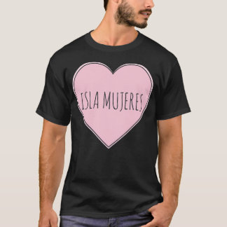 T-shirt Coeur Isla Mujeres