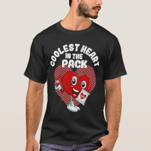 T-shirt Coeur le plus frais dans le pack Saint Valentin Co