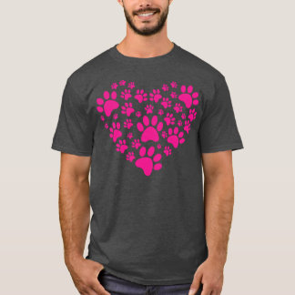T-shirt Coeur mât de chien