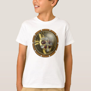 T-shirt Coeur mécanique de Steampunk