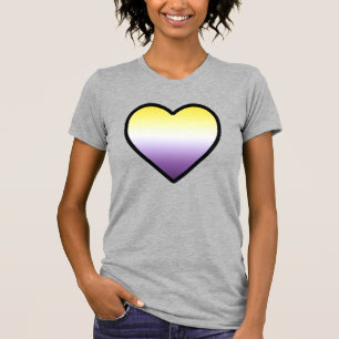 T-shirt Cœur non binaire