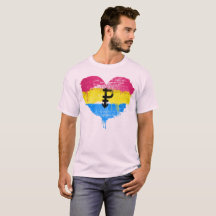 COEUR PANSEXUAL - AMOUR PANSEXUAL - SYMBOLE -