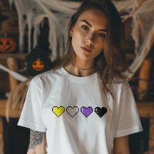 Coeur Pixel de drapeau non binaire