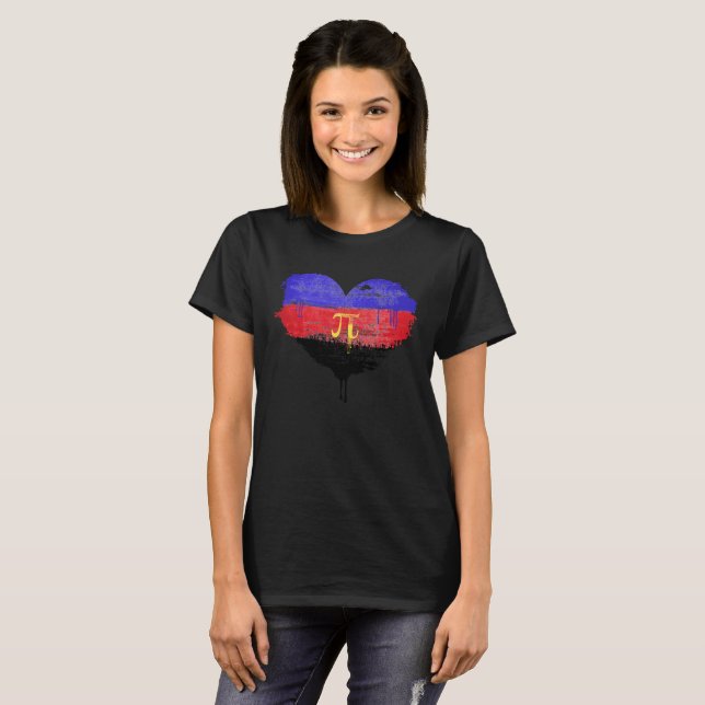 T-SHIRT COEUR POLYAMOUR - AMOUR POLYAMOIRE - SYMBOLE - (Devant entier)