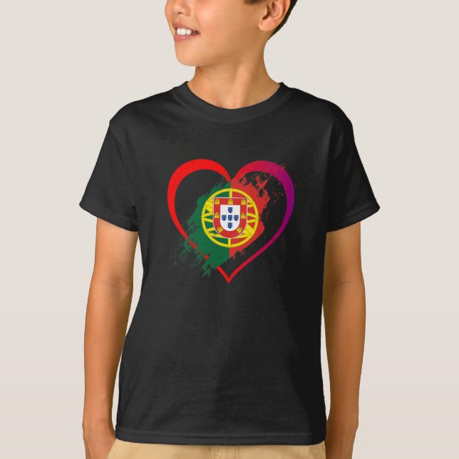 T-shirt Coeur portugais (Devant)