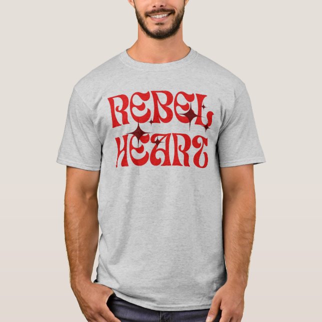 T-shirt Coeur rebelle (Devant)