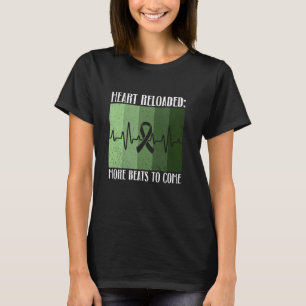 T-shirt Cœur rechargé Plus de battements à venir  Transpla
