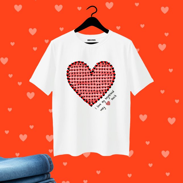T-shirt Coeur rouge (Créateur téléchargé)