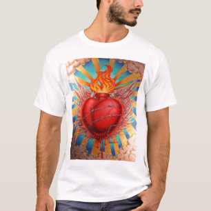 T-shirt Coeur sacré