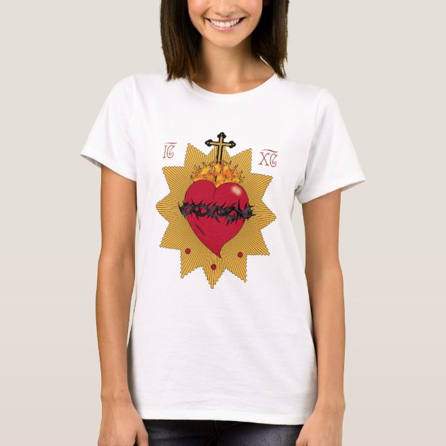 T-shirt Coeur sacré I (Devant)