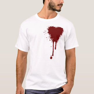 T-shirt Coeur sanglant