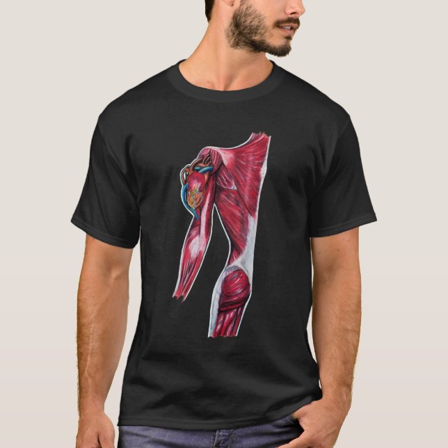 T-shirt Coeur sur la douille (Devant)