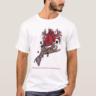 T-shirt Coeur sur la douille