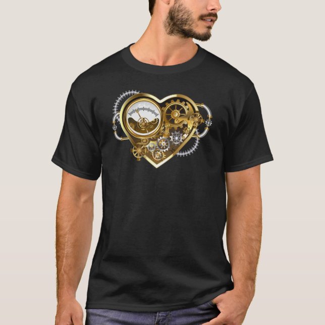 T-shirt Coeur vapeur avec un manomètre (Devant)
