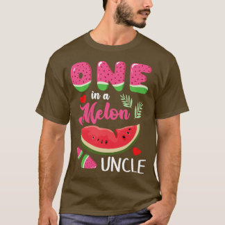 T-shirt Coeur Watermelon Crème Un Dans Un Melon Uncle Niec