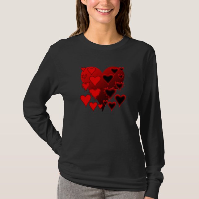 T-shirt Coeurs (Devant)