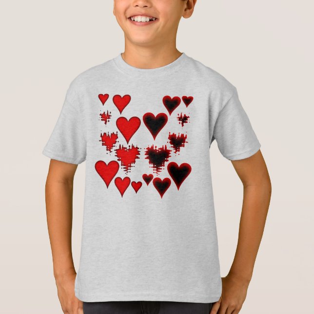 T-shirt Coeurs (Devant)