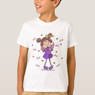 T-shirt Coeurs anges