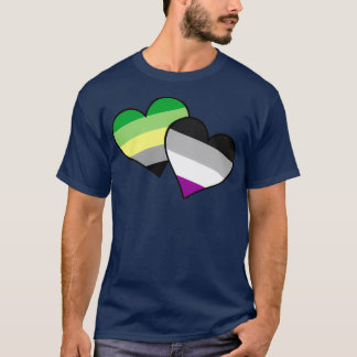 T-shirt Coeurs AroAce