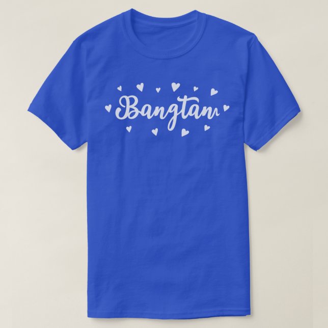 T-shirt Coeurs bangtans (Design devant)