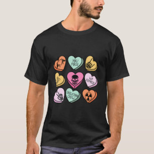 T-shirt Coeurs Candy Radiologie Rad Tech Valentines Day Ra