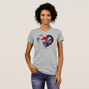 T-shirt Coeurs enchantés