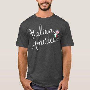 T-shirt Coeurs italiens-américains