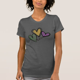 T-shirt Coeurs Mardi Gras