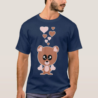 T-shirt Coeurs Ours mignons - Ours Amoureux I Ours