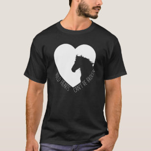 T-shirt Coeurs Sauvages Cheval Équitation