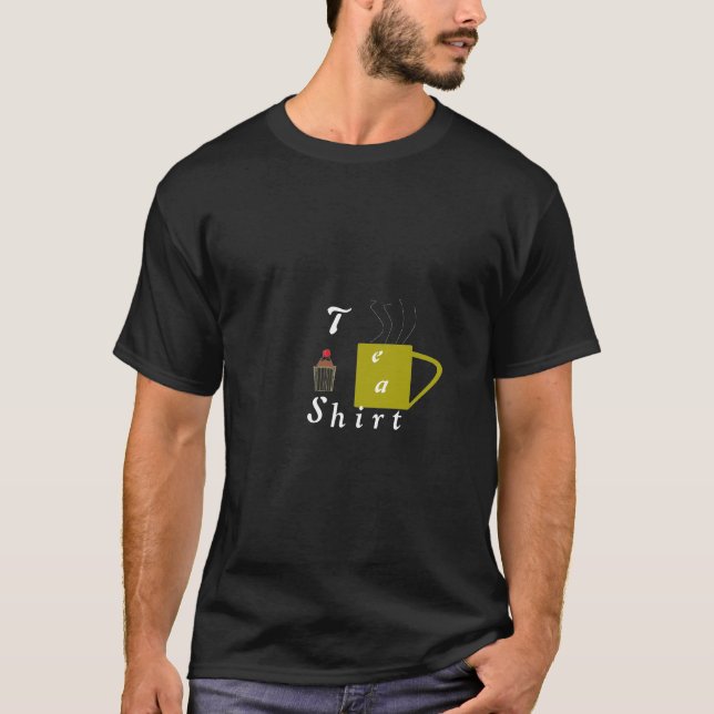 T-Shirt coffee and Cup Cake (Front)
