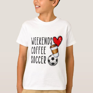 T-shirt Coffee Foot du week-end 
