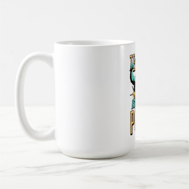 T-Shirt Coffee Mug (Left)
