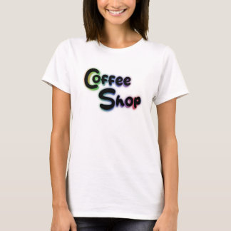 T-shirt Coffee shop