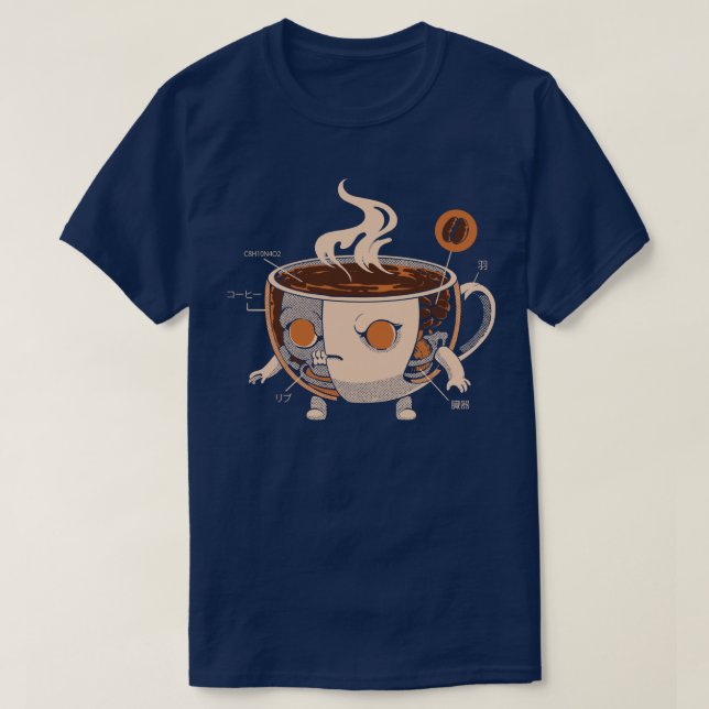T-shirt Coffeezilla Xray (Design devant)
