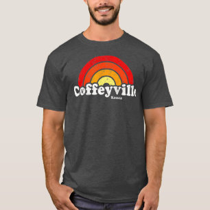 T-shirt Coffeyville Kansas KS Vintage les années 70 Retro 