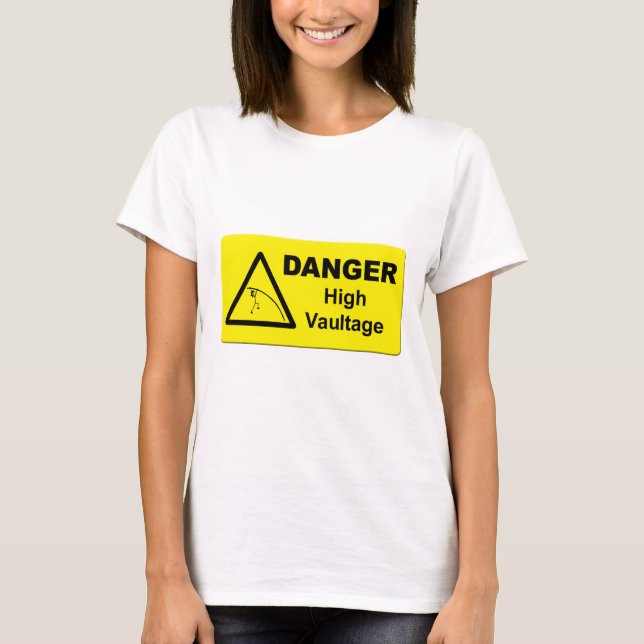 T-shirt Coffre-fort haute voûte en danger (Devant)