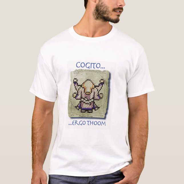 T-shirt Cogito, donc Thoom - chemise (Devant)