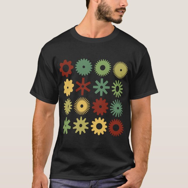 T-shirt Cogs - Couleurs 03 (Devant)