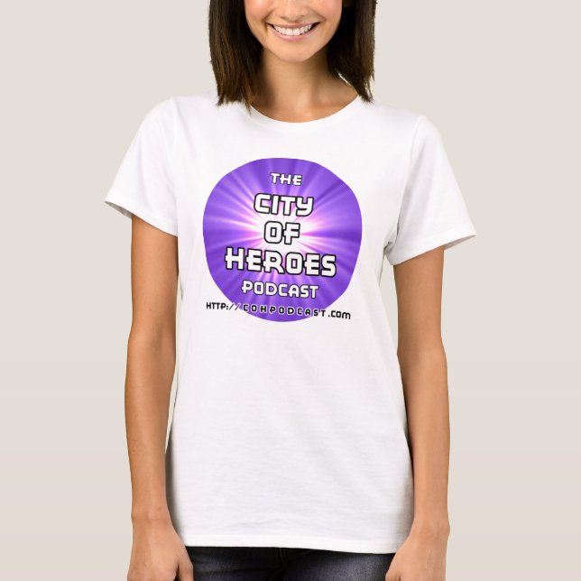 T-shirt CoH Podcast la coupe de la femme pourpre (Devant)