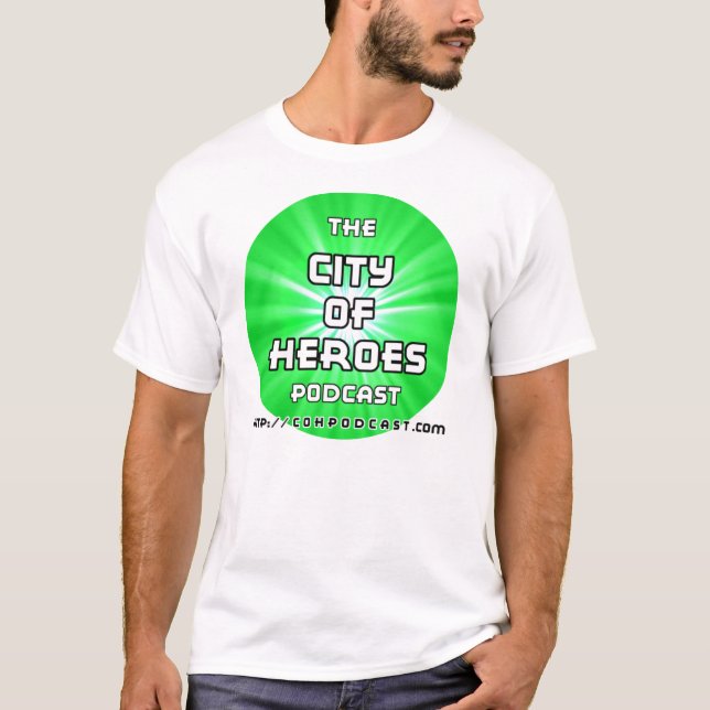 T-shirt CoH Podcast le vert (Devant)