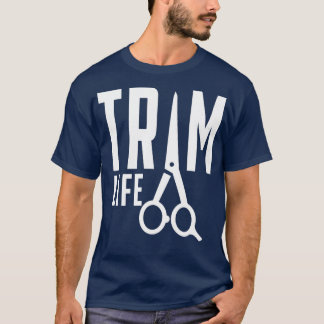 T-shirt Coiffeur de coiffure Trim Life