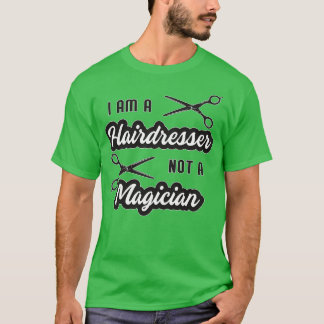 T-shirt Coiffeur Liste de cheveux ciseaux coupe-cheveux Id