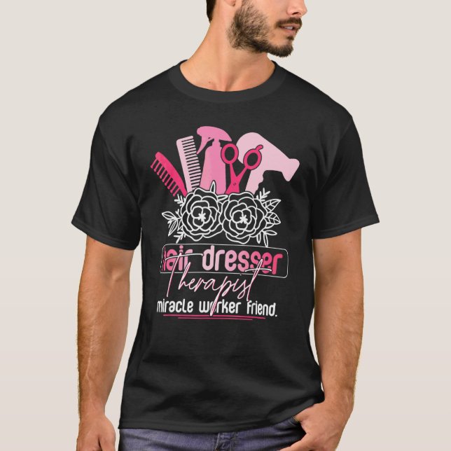 T-shirt Coiffeuse Coiffeuse Coiffeuse Coiffeuse Coiffeuse  (Devant)