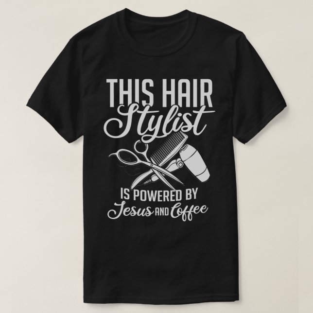 T-shirt Coiffeuse Coiffeuse Coiffeuse Coiffeuse Coiffeuse (Design devant)
