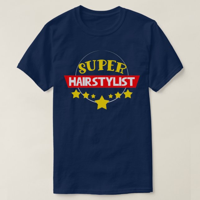 T-shirt Coiffeuse de luxe (Design devant)