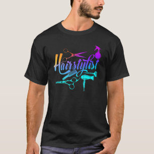 T-shirt Coiffeuse de salon