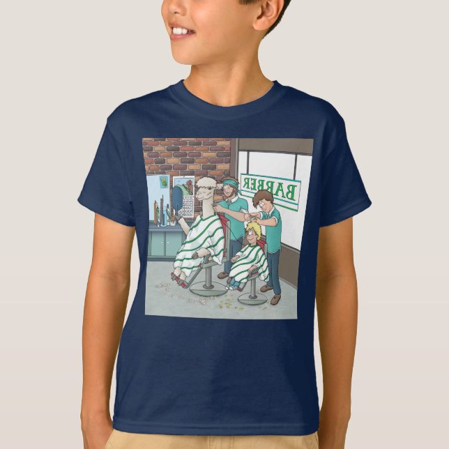 T-shirt Coiffure d'Alpaca (Devant)